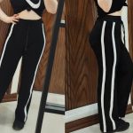 شلوار پنبه لاکرا دوخط بغل