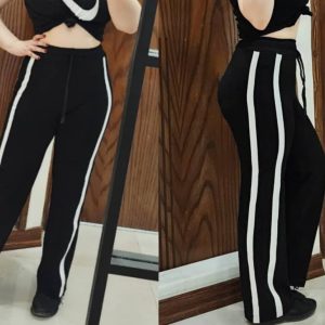 شلوار پنبه لاکرا دوخط بغل