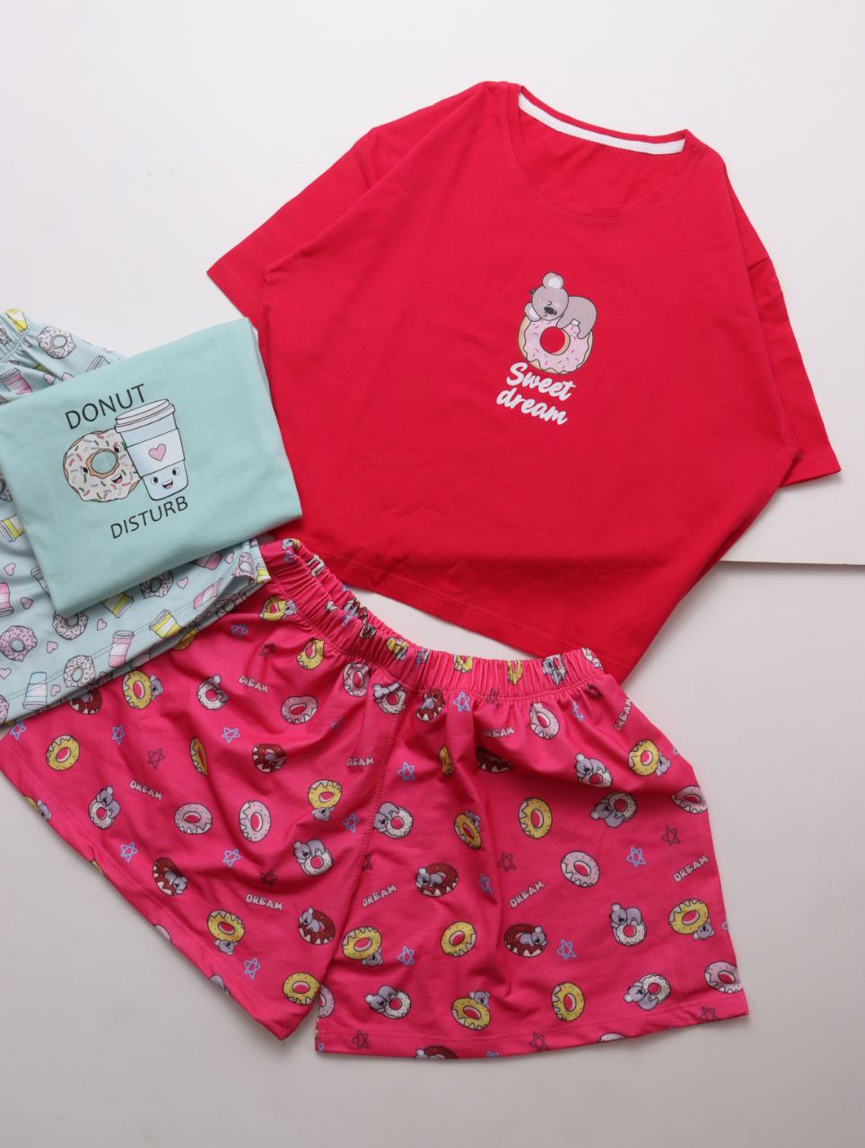 ست کراپ شلوارک